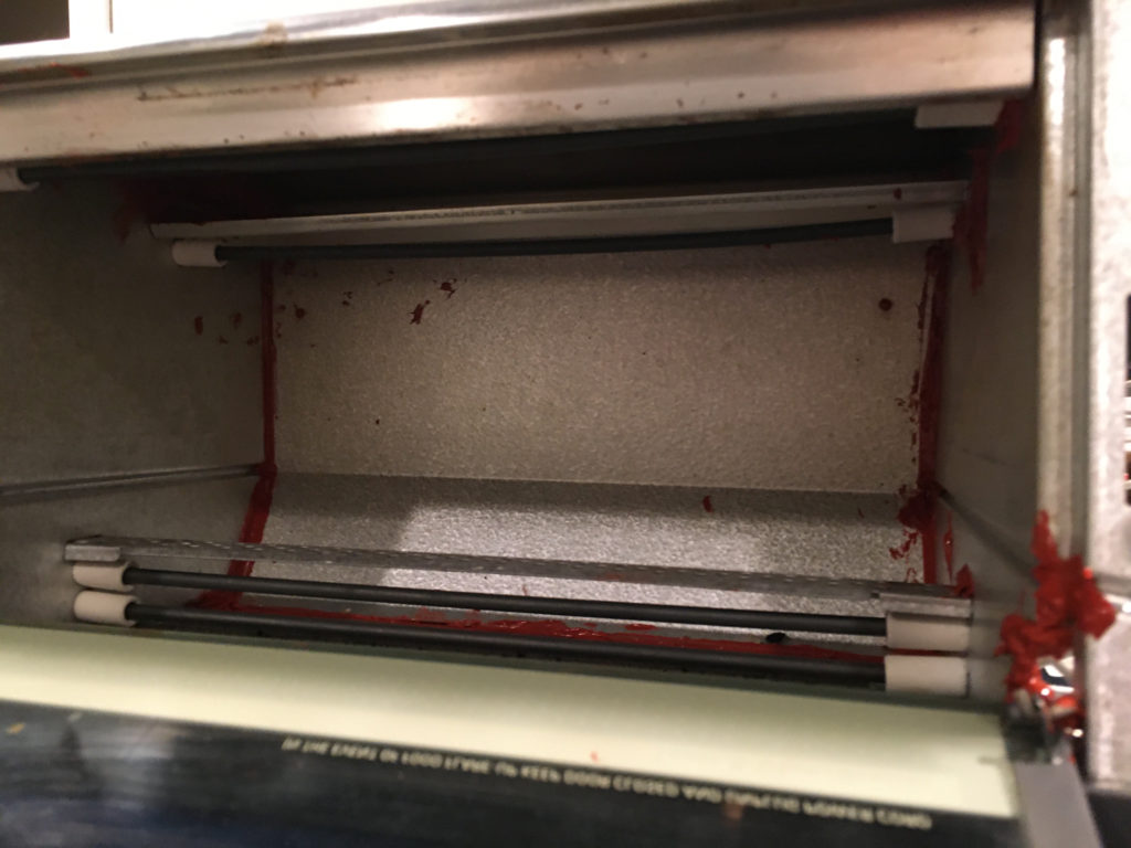 Reflow oven insulation