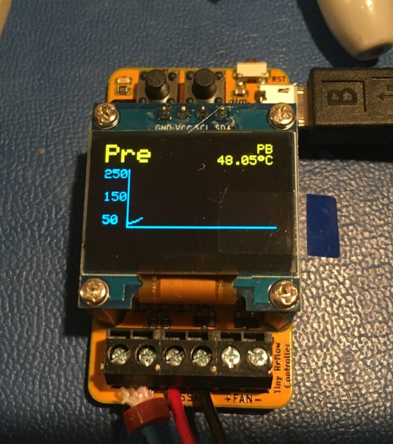 Reflow Key How to Program the Tiny Reflow Controller V2